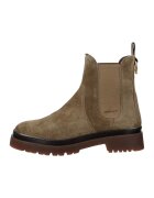 Gant Ghete Chelsea din piele intoarsa Aligrey - Maro taupe deschis