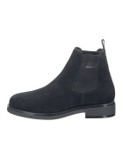 Gant Ghete Chelsea din piele intoarsa - Negru stins