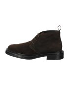Gant Ghete Chukka de piele intoarsa - Maro inchis