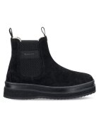 Gant Ghete dama 305603951 - Piele naturala - Negru