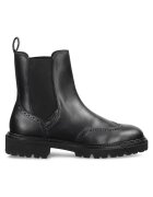 Gant Ghete dama 305605153 - Piele naturala - Negru