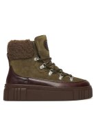Gant Ghete dama G719 - piele naturala - culoare verde