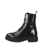 Gant Ghete de piele cu sireturi - Negru