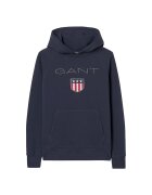 Gant Hanorac cu logo brodat - Albastru inchis