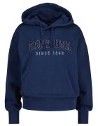 Gant Hanorac cu maneci cazute si broderie logo - Albastru