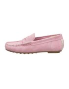Gant Mocasini de piele intoarsa Seabaya - Roz deschis