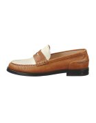 Gant Pantofi loafer de piele - Alb/Maro scortisoara