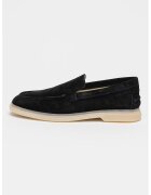 Gant Pantofi loafer de piele intoarsa Boery - Bleumarin