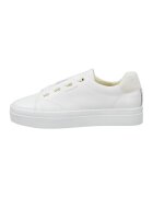 Gant Pantofi sport cu talpa flatform Avona - Auriu/Alb optic