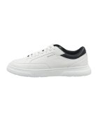 Gant Pantofi sport de piele cu logo discret Joree - Alb/Albastru ultramarin