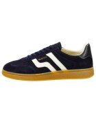 Gant Pantofi sport de piele cu siret - Albastru inchis
