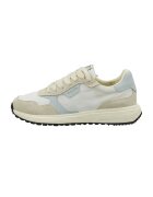 Gant Pantofi sport de piele intoarsa Beywin - Alb/Gri deschis
