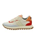 Gant Pantofi sport de piele intoarsa Caffay - Rosu/Albastru glaciar