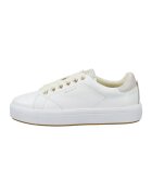 Gant Pantofi sport din piele cu model uni Avino - Auriu/Alb murdar