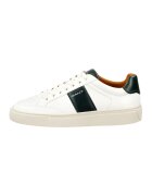 Gant Pantofi sport din piele cu sireturi Mcjulien - Negru/Alb murdar