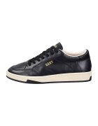Gant Pantofi sport din piele cu talpa contrastanta Prepus - Negru/Galben pai