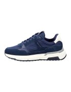 Gant Pantofi sport din piele intoarsa si plasa cu detaliu logo Jeuton - Albastru inchis