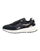 Gant Pantofi sport din piele nabuc cu garnituri din plasa Jaybro - Negru/Gri carbune/Grej