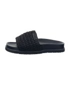 Gant Papuci cu segment tricotat Mardale - Negru