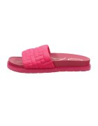 Gant Papuci de piele cu garnituri cusute Mardale - Fucsia