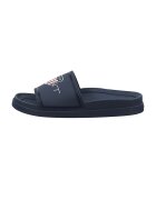 Gant Papuci de piele nabuc sintetica Pierbay - Bleumarin
