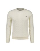 Gant Pulover cu model torsade - Bej