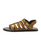 Gant Sandale de piele intoarsa Sunlaz - Maro camel
