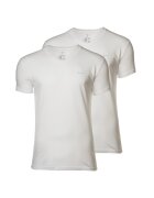 Gant Set de tricouri cu decolteu in V - 2 piese - Alb