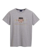 Gant Tricou cu logo - Gri