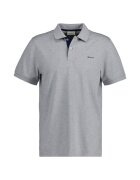 Gant Tricou polo cu logo - Gri deschis