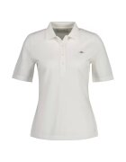 Gant Tricou polo din bumbac - Alb murdar