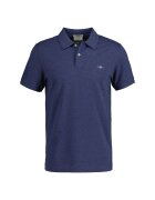 Gant Tricou polo slim fit Shield - Albastru inchis