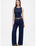 GAP Blugi cu talie joasa - Albastru ultramarin