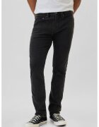 GAP Blugi drepti cu talie joasa - Negru
