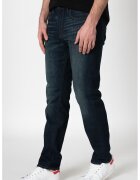 GAP Blugi slim fit cu aspect decolorat 000495661 - Alb murdar/Bleumarin