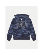 GAP Bluza baieti - 305289636 - Bumbac/Poliester reciclat - 134 CM - Albastru