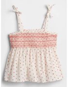 GAP Bluza cu imprimeu cu fructe - Rosu/Verde/Alb murdar