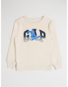 GAP Bluza cu imprimeu logo - Bej deschis