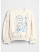 GAP Bluza de trening cu imprimeu Frozen - Galben pal/Albastru pal