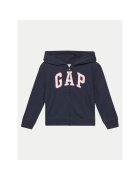 GAP Bluza fete - 305289896 - Bumbac/Poliester reciclat - 134 CM - Albastru