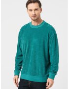 GAP Bluza sport cu decolteu la baza gatului si maneci cazute - Verde