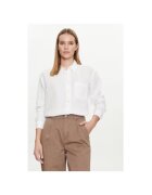 GAP Camasa dama - 304357855 - Bumbac - Alb - Alb