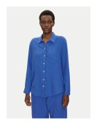 GAP Camasa dama 885287-15 - In/Viscoza - Albastru - Albastru