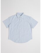 GAP Camasa de bumbac organic cu maneci scurte - Albastru glaciar