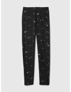 GAP Colanti cu imprimeu - Negru