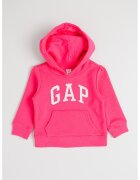 GAP hanorac cu buzunar kangaroo si logo brodat - Fucsia