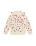 GAP Hanorac dama - imprimeu floral - bumbac - alb