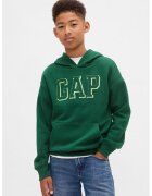 GAP Hanorac din amestec de bumbac cu logo - Verde padure
