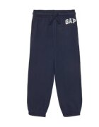 GAP Pantaloni barbati - bleumarin - bumbac si poliester reciclat -