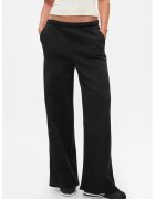 GAP Pantaloni de trening cu croiala ampla si talie medie - Negru